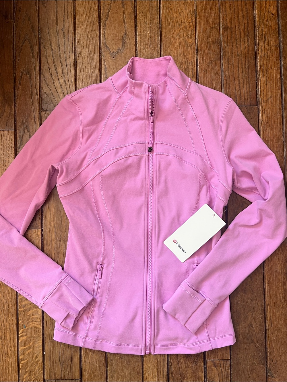 Lululemon Dahlia Mauve Pink Define Jacket Size 8 NWT